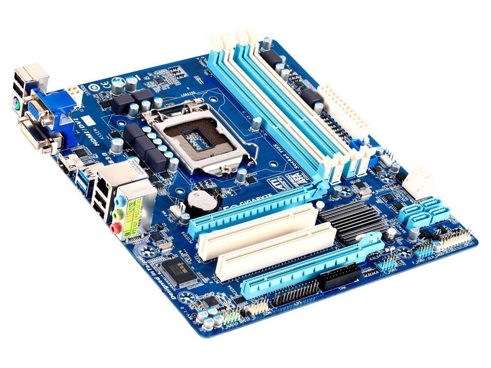 Gigabyte LGA 1155 Intel B75 SATA USB Micro ATX-Motherboard DDR3 1600 6 Gb/s 3.0 GA-B75 M-D3H