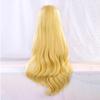 Cosplay Long Perfect for Parties and with 3 Bonus and Memo Pad Heat-Resistant Wig, "Second Castle," Gold, Hair, Costumes, Items Net, Hairpins,