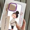 Case for iPhone 17 Pro Max XR 12 14 15 Plus 13 Pro XS Air 16 11 Back Phone Cover Cute Angry Girl