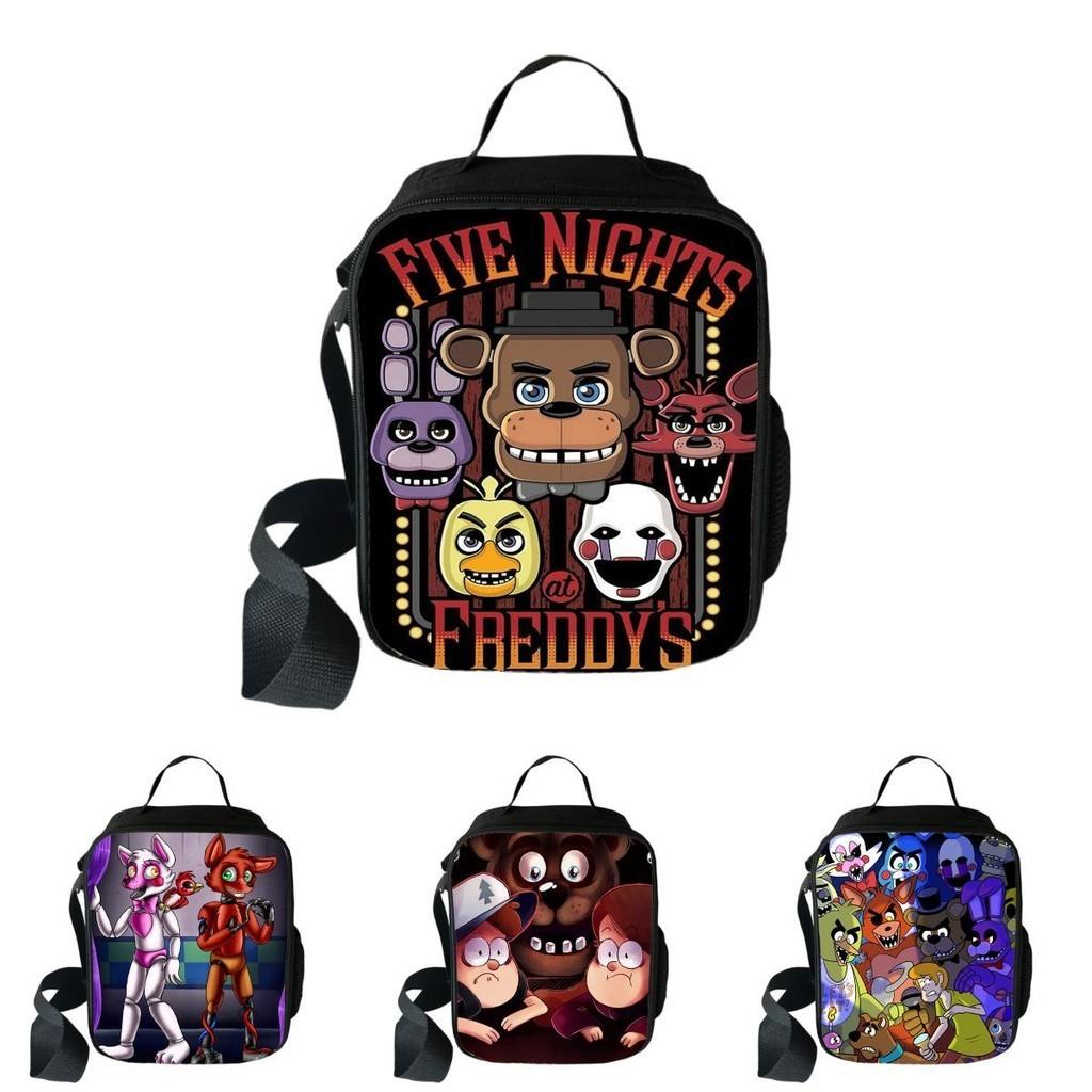 Cute And Functional Five Nights At Freddy's 3d Printed Insulated Lunch Bag For School