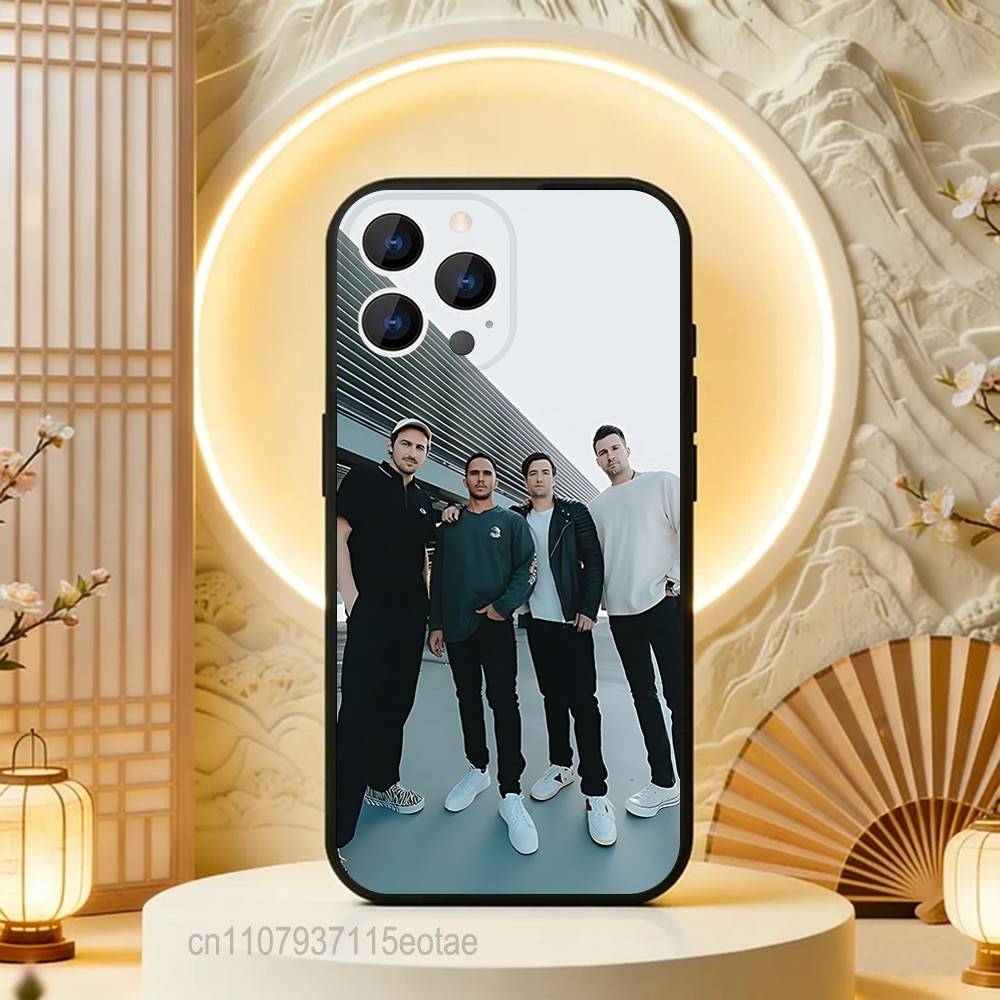 Music BAND Big Time R-Rush Phone Case For iPhone 17,16,15,14,13,12,11,Pro,Max,Plus,E,Air,Mini Protective Black Cover