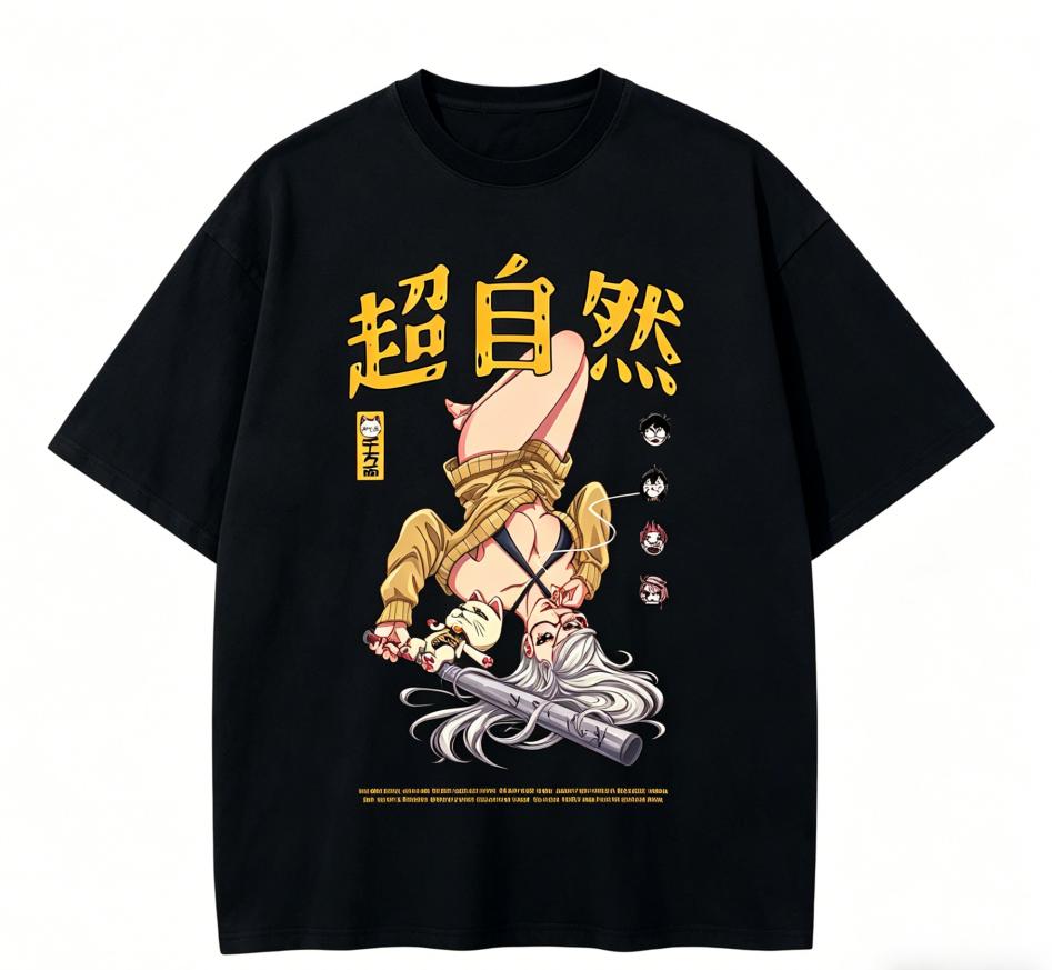 Dan Da Dan Anime Lover T shirt Year round clothing personality Clothes Plus Size Unisex New Model Couples high quality soft