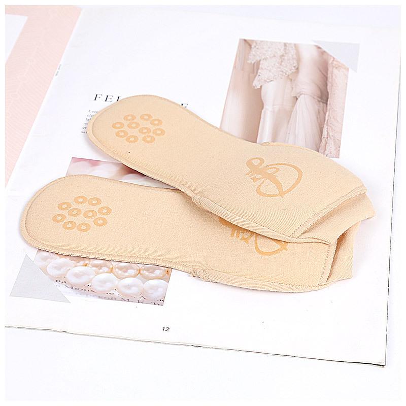 New Sponge Forefoot Pad High Heels Invisible Sweat-absorbing Breathable Forefoot Socks Dispensing Non-slip and Anti-pain Thickened Bottom Socks