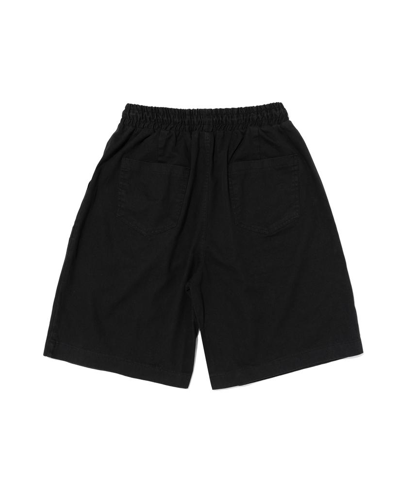 OTHERFITS Cotton Fatigue Bermuda Pants (Black)