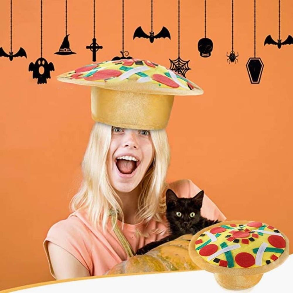 Halloween Taco Hair Hoop Funny Creative Pizza Hat Friends French Fries Hat  Women