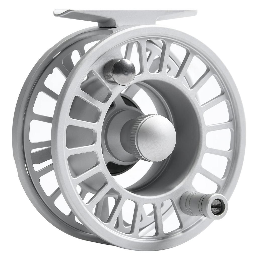 Goture Fly Reel, Drop-in Reel, Large Arbor, Aluminum Alloy Disc Drag, Interchangeable Left/Right, 9/10
