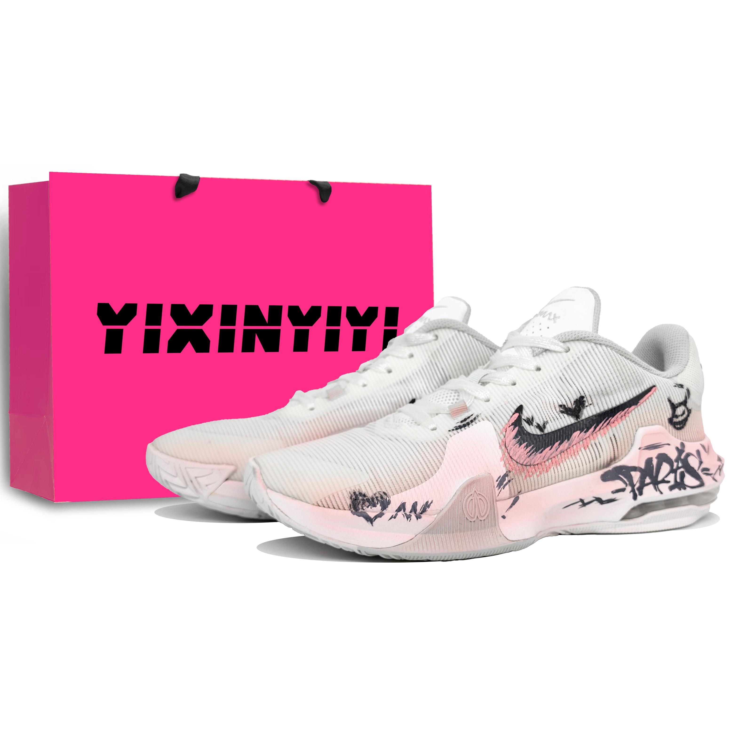 

Nike Air Max Impact 4 Mid top Basketball Shoes Men s Energetic Pink DM1124-100(Team400-) 44.5