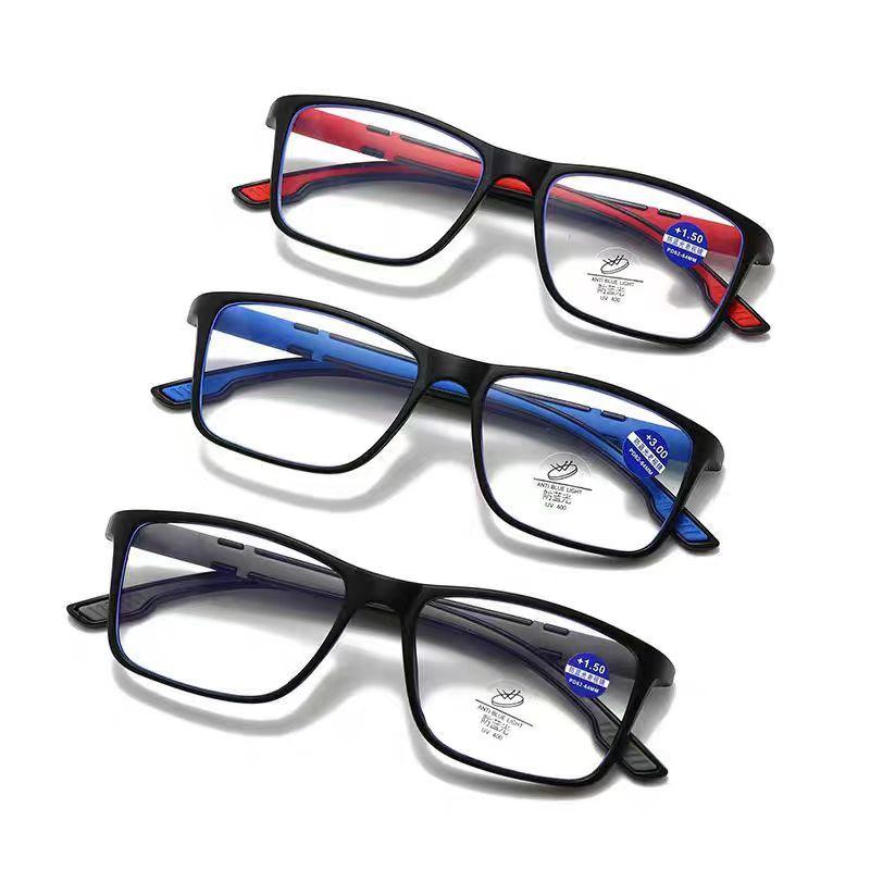 3Pcs Reading Glasses Men Women Anti Blue Light Presbyopia Eyeglasses Antifatigue Computer Eyewear With +1.5 +2.0 +2.5 +3.0 +4.0