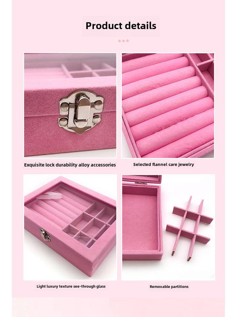 66-Piece DIY Jewelry Box Set: Colorful Nine-Square Handmade Bracelet Kit for Girls