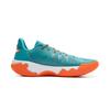 New LiNing Jie Ao 2 Cushioning Anti Slip And Wear Resistant Rebound Low Top Outdoor Basketball Shoes Men's Cyan Orange ABFV013-2