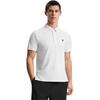 FILA Tennis Brand Logo Sun Protection Knitted Short Sleeve Polo Shirt Men tops Jade-White A11M523103F-WT
