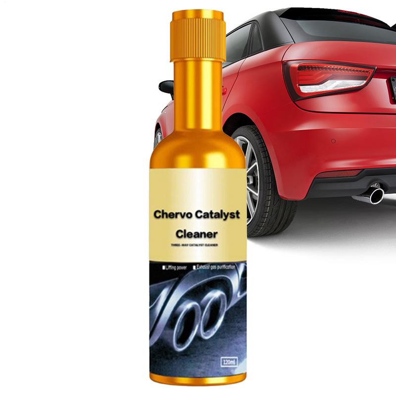 Car Engine System Cleaner 120ml Catalytic Converter Cleaner High Concentration Multi-Effect Catalyst Anti-Carbon Cleaning Agent