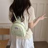 Schoolbag Foreign Style Personality Simple Fashion Casual Bag Texture Trend New Backpack 1011 Summer Women's Backpack