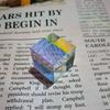 Acchiappasole Cubo di Vetro Cristallo Prisma Geometrico Decorazioni per Casa e Ufficio