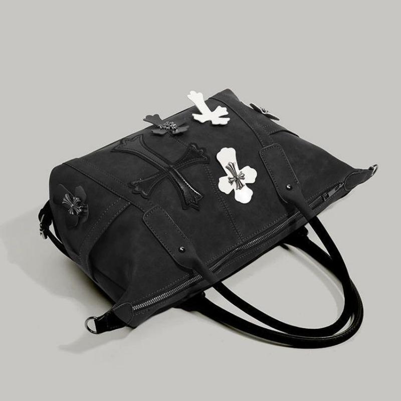 Patchwork Handgepäcktasche Cross Große Kapazität Stilvolle Einzel-Schulter Umhängetasche Einfache Pendlertasche