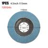 1Pcs 40/60/80/120 Grits Grinding Wheel 115mm 4.5inch Sanding Discs Durable Polishing Wheel