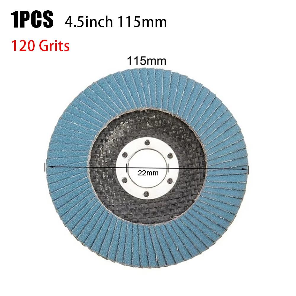 1Pcs 40/60/80/120 Grits Grinding Wheel 115mm 4.5inch Sanding Discs Durable Polishing Wheel