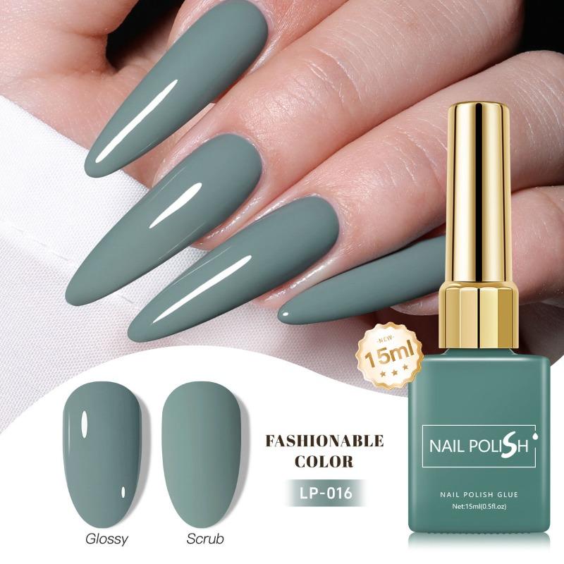 High Pigment Square Gel Nail Polish Multicolor Set Quick Dry UV LED Soak Off Long Lasting Manicure