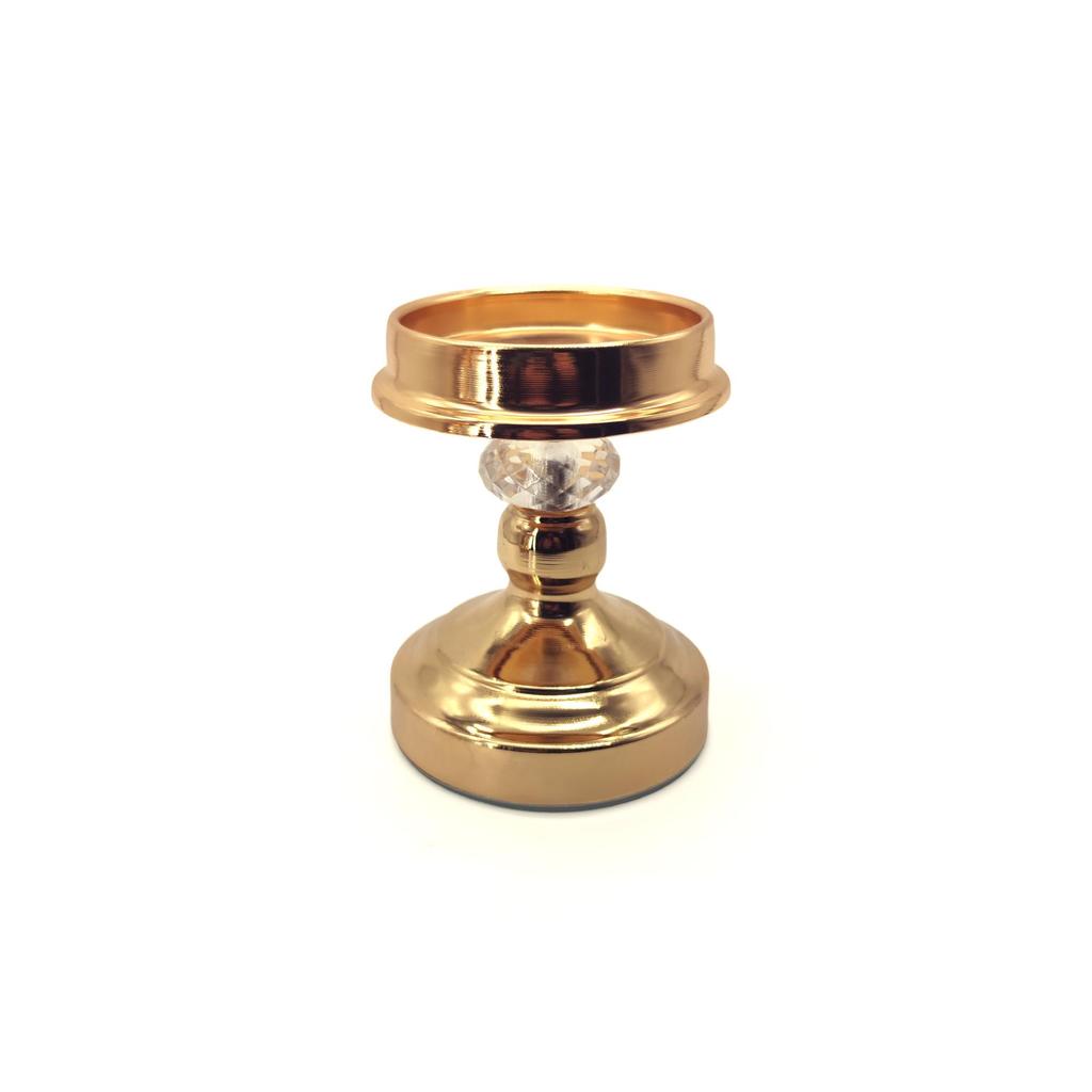 Nordic Gold Candlestick Decor - Simple Luxury for Weddings & Home Dining Table