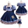 Zootopia 2 Judy Bunny Police Cosplay, Kids Halloween Party Dress-Up Costume Gift