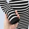 Niche Style Sexy Sexy Fashion Younger Hoodie Zipper Stripes French Style Temperament Hip Bag Dress Autumn and Winter Women