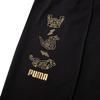 Puma Solid Color Commuter Embroidered Logo Mid-Rise Casual Pants Men bottoms Black 625252-01
