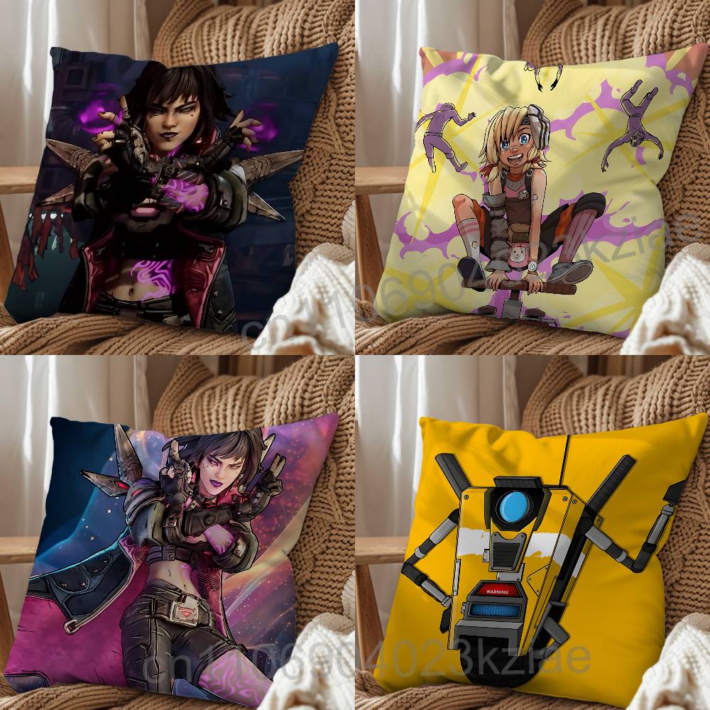game Rogue Borderlands CSH Pillow Case Pillow Case Living Room Sofa Cushion Cover Suitable For Home Bedroom Room Decoration