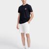 FILA Solid Color Round Neck Simple Casual Commuter Pullover Dopamine Short Sleeve T-Shirt Men T-Shirt Blue F11M321117FNV