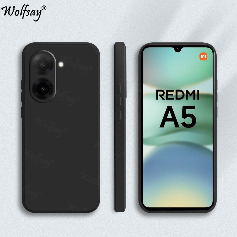 Candy Case For Xiaomi Redmi A5 Case Anti-knock Soft Original Liquid Silicone Back Cover For Redmi A5 Case For Redmi A5 6.88 Inch
