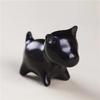 Zodiac Dog Ornament - Creative Green Sandalwood & Ebony Wood, Cute Puppy Design, Perfect Gift for Men and Women’s Home Decor
