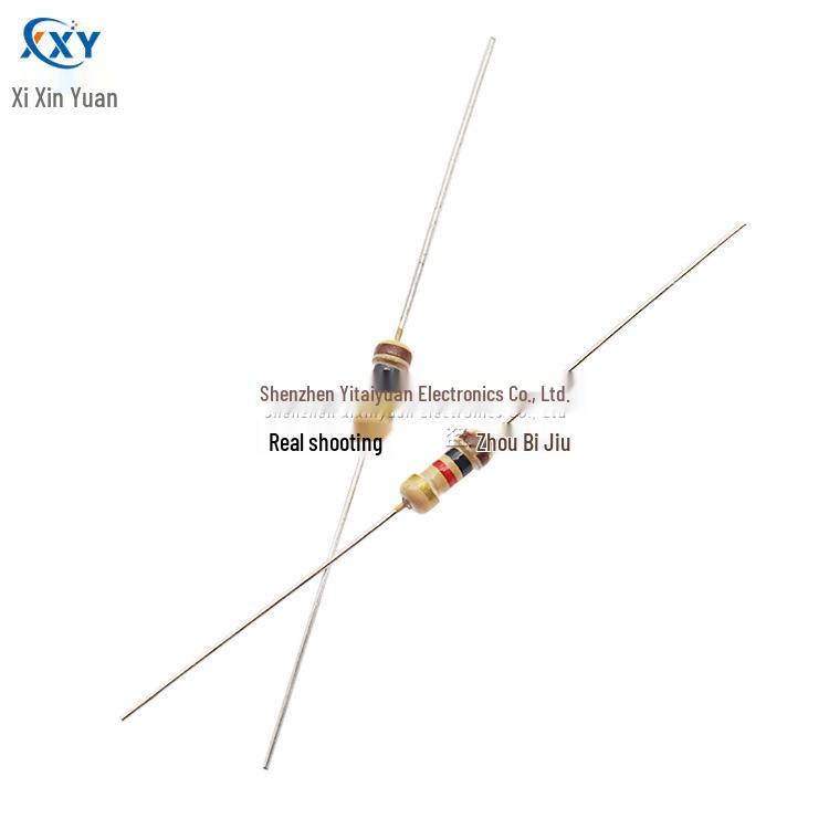 1/4W Carbon Film Resistor, 5% Tolerance, 0.25W Rating, Available in 100K-910K Ohms
