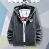 Men's Hoodies Winter Casual Hoodies Men's Tops Fashion Oversize Zipper Sports Print  Men's Hoodies