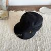 Gold Standard Soft-Brimmed Equestrian Hat Spring And Summer Breathable Linen Light And Thin Cap High Quality Temperament Wind Flat Top Military Hat