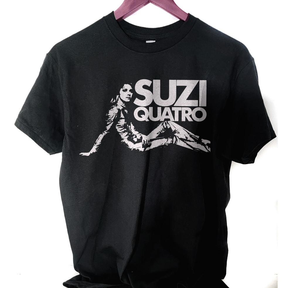 Suzi Quatro   tee shirt  T shirt short sleeve screen print    Unisex T-Shirt M