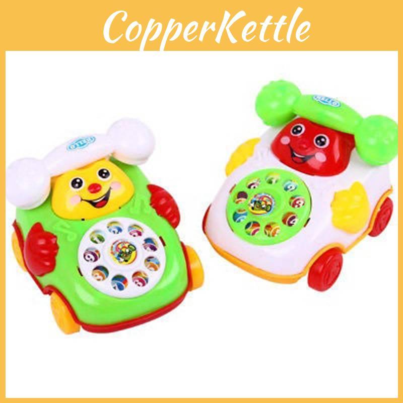 Plastic Toy Phone With Ringtone For Toddlers And Kids Educational Play