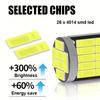 10x W5W T10 Led Bulbs Canbus 4014 SMD 6000K 168 194 Led 5w5 Car Interior Dome Reading Linse Plate Light Signal Lamp