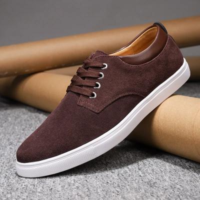 Lederschuhe Herren Outdoor-Mode Lässige Sneaker Schuh Wildleder Slipper Herrenschuhe Mokassins Schuh Schuhwerk große Größe