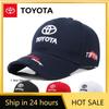 Radkappen TOYOTA original Outdoor Sommer Sportmütze Stickerei Baseballkappen Frühling und Herbst Outdoor Verstellbare Freizeitkappe Sonnen