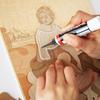 KINOWA "Madonna of Belvedere" Woodcut Original Handmade Kit, Masterpiece by Raphael, Made In Japan