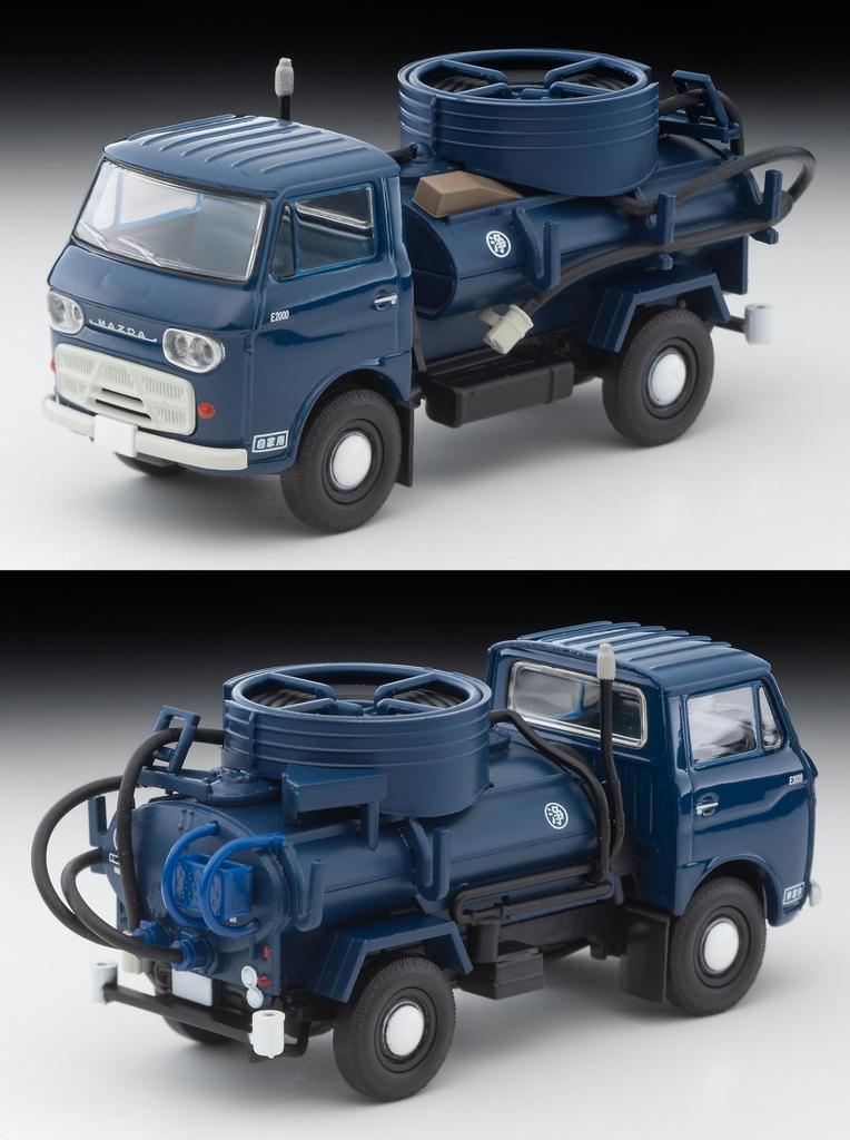 Tomica Limited Vintage Mazda E2000 Vacuum Car Navy Blue Finished Product LV-211a