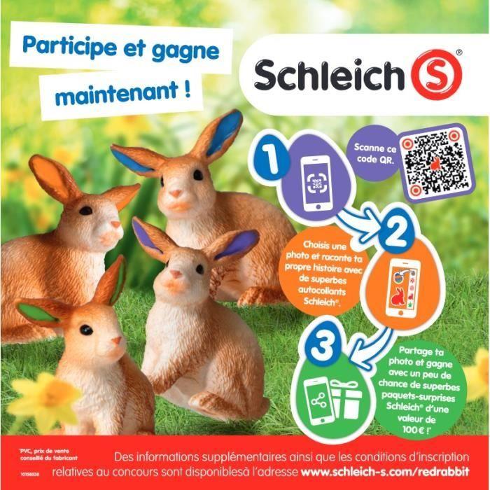 Figurine - SCHLEICH - Flamant rose - Rose - Wild Life - Mixte - 3 ans+
