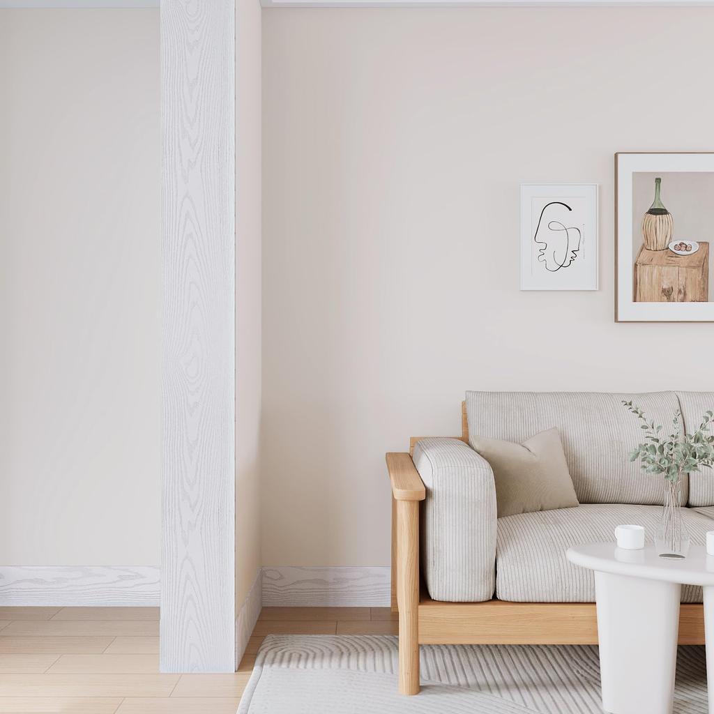 VEELIKE Masking Tape, Woodgrain, White, Wide, 32.9 x 32.8 ft (10 x 10 m),