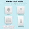 16A Smart Light Switches RF 433 Mhz Remote Control Relay DIY Home Automation Wireless Module 2 Way Control Breaker for Lamp LED