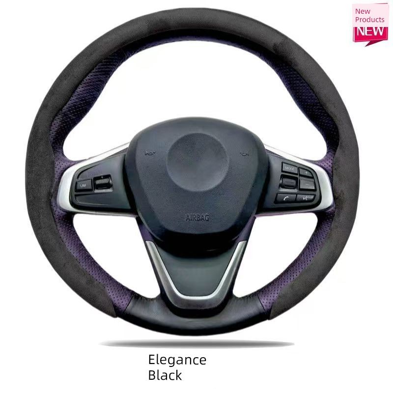 Ultra-Thin, Suitable for All Seasons, Sweat-Absorbent, Non-Slip Handlebar Cover, Clip-On Half-Pack Protective Cover, Suitable for Buick and Honda