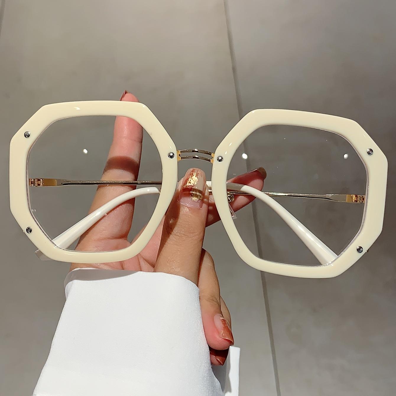 JYL TS Eyeglasses Unisex Plain Frame Anti-blue Light Oval Fashion 680082 A-11556 розового золота
