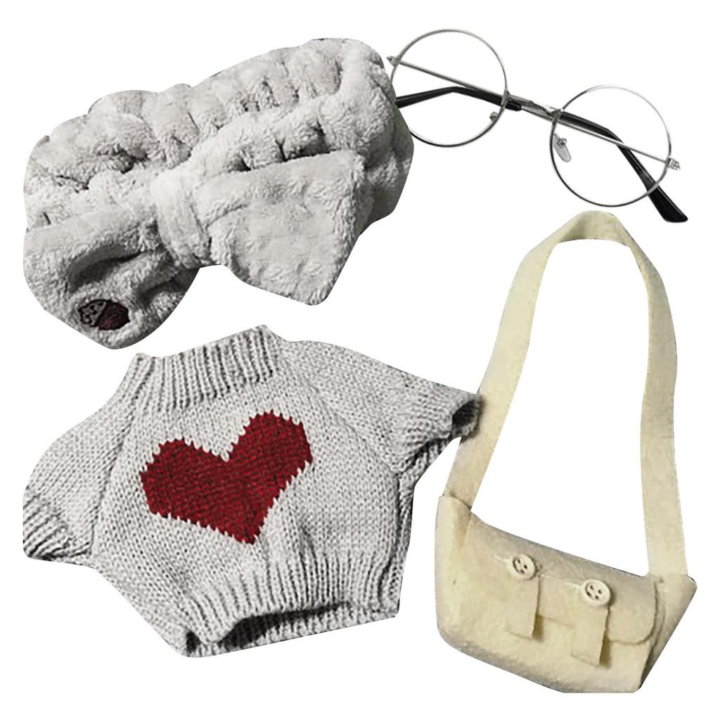 30cm Doll Accessories Plush Doll Clothes Doll Clothes Detachable Clothes For Plush Toys