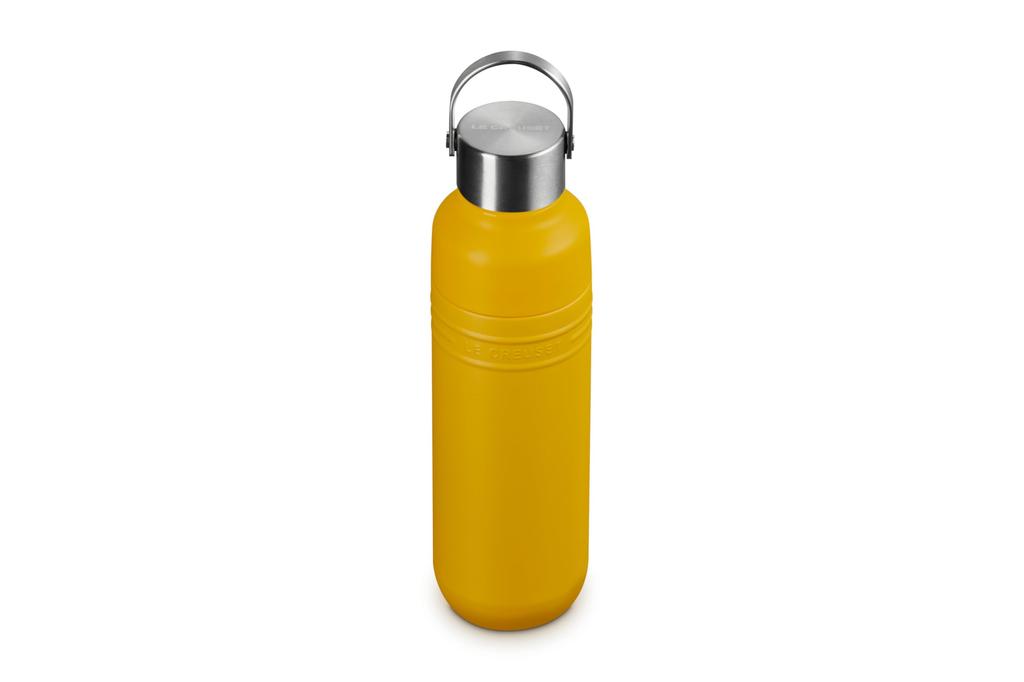 [Red Dot Design Award 2025 Winner] Le Creuset Nectar Water Bottle, 500ml, Stainless Steel, Vacuum Insulated, Keeps Hot or Cold, Wide Mouth, Easy To