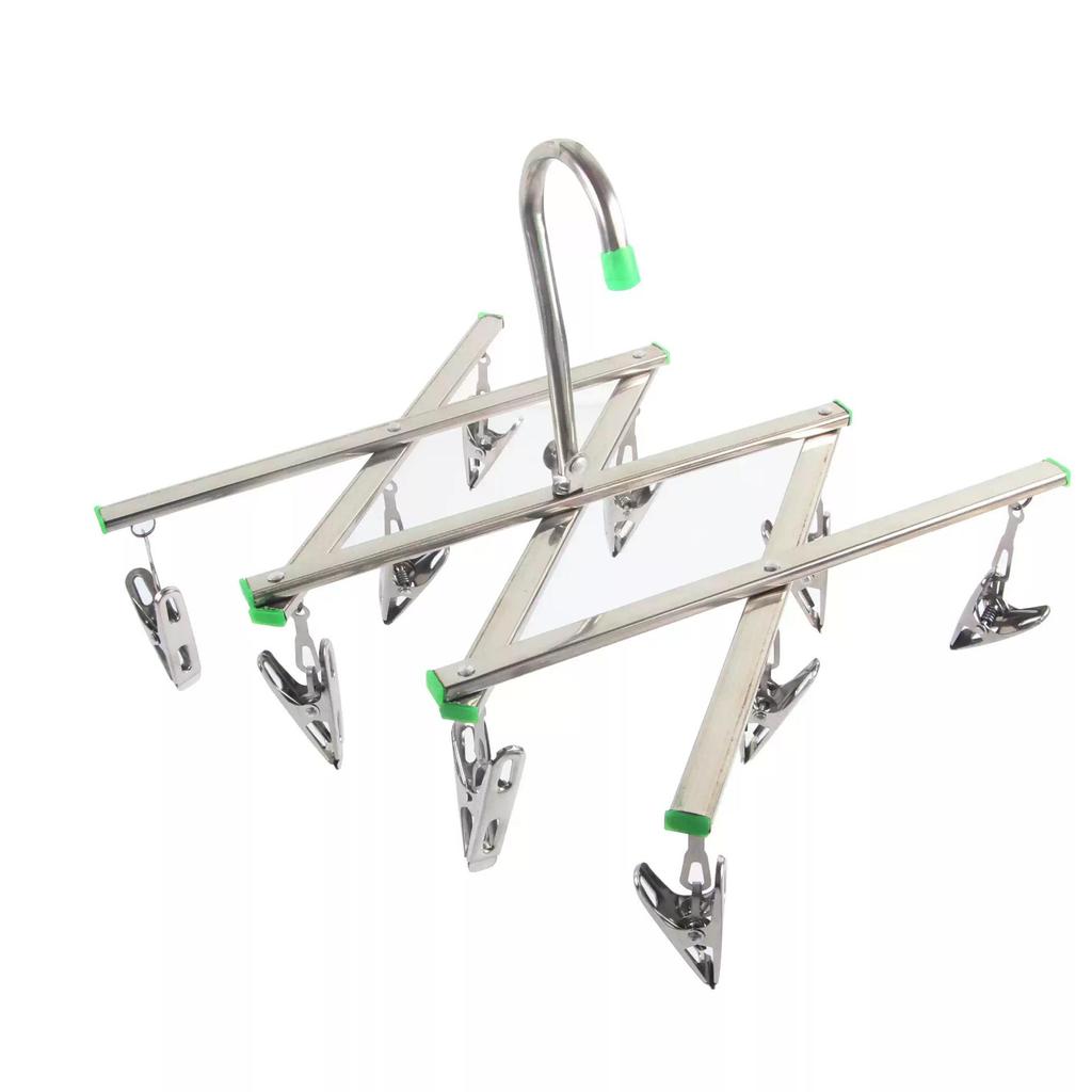 10-Clip Film Drying Rack for Darkroom - Compatible with 135/120/4x5 Formats