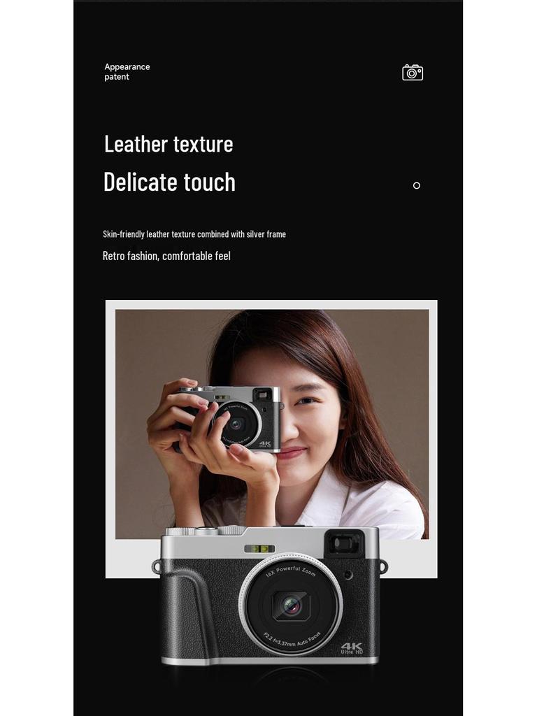 HD Mirrorless Selfie & Home Camera for Students