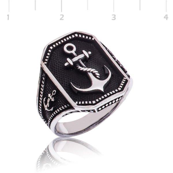 

Мужское серебряное кольцо Anchor Sailor Sailor